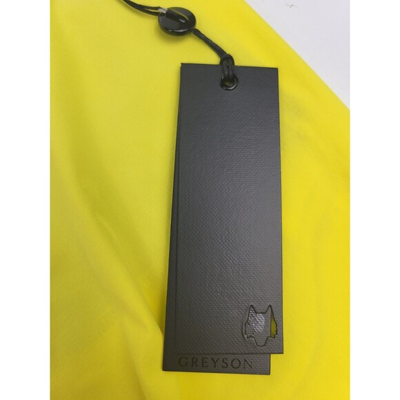 Greyson Golf Indian Wells Board Swim Shorts Blaze Yellow Men's Size 34 $128 - Picture 11 of 11